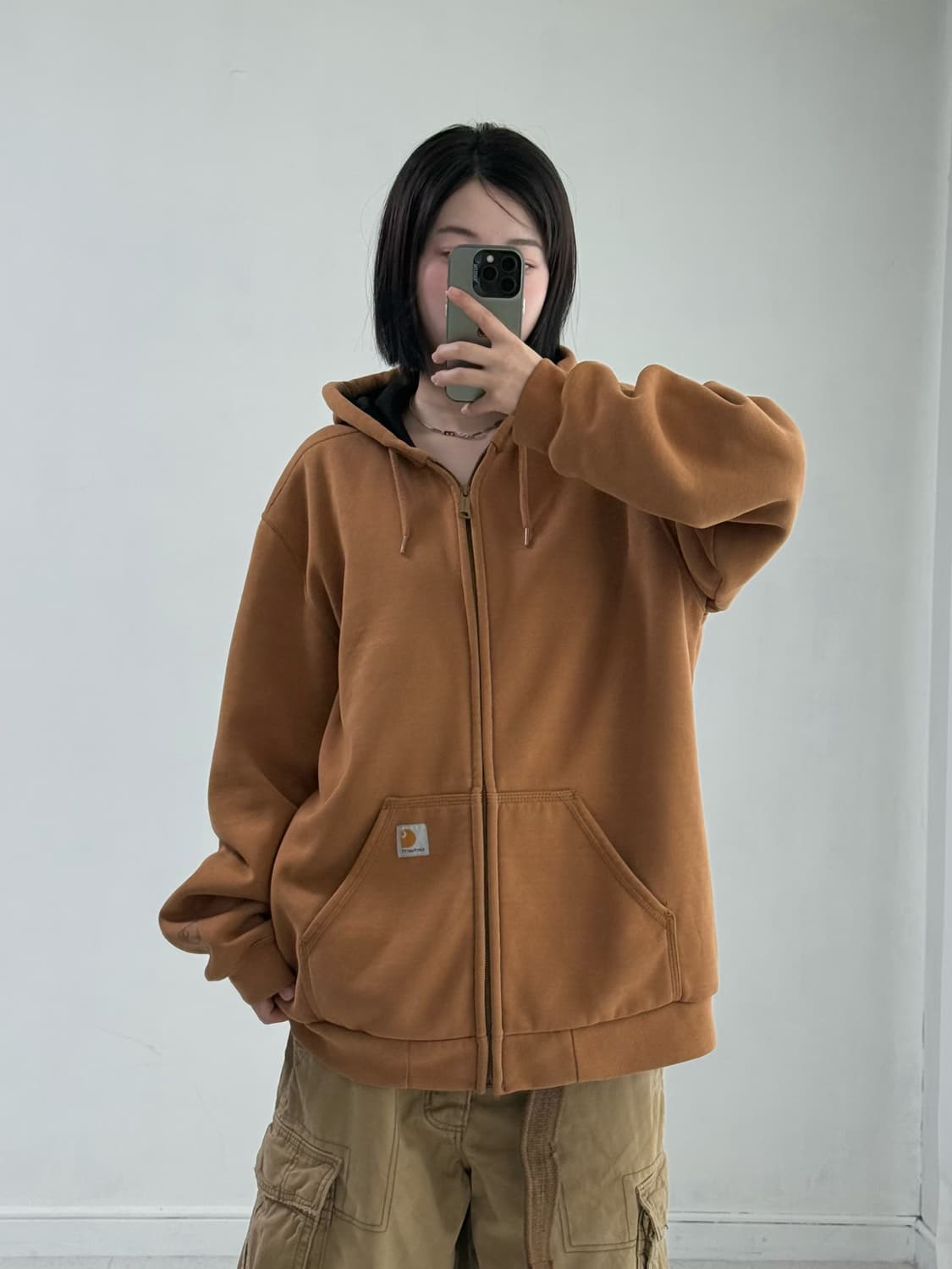 칼하트 된장 후드집업 상품이미지1