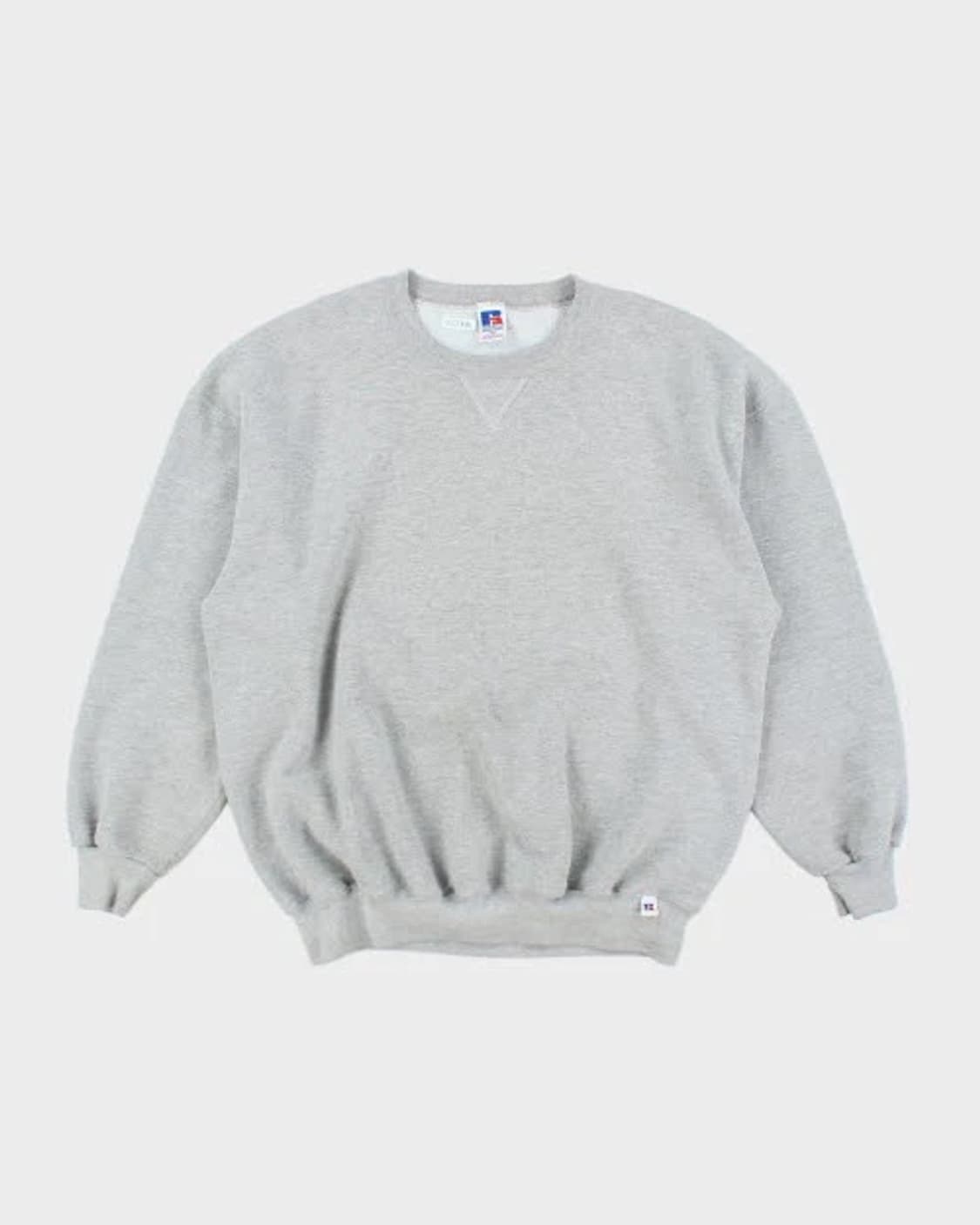 90s USA 빈티지 러셀 멜란지 그레이 스웻 XL 상품이미지1