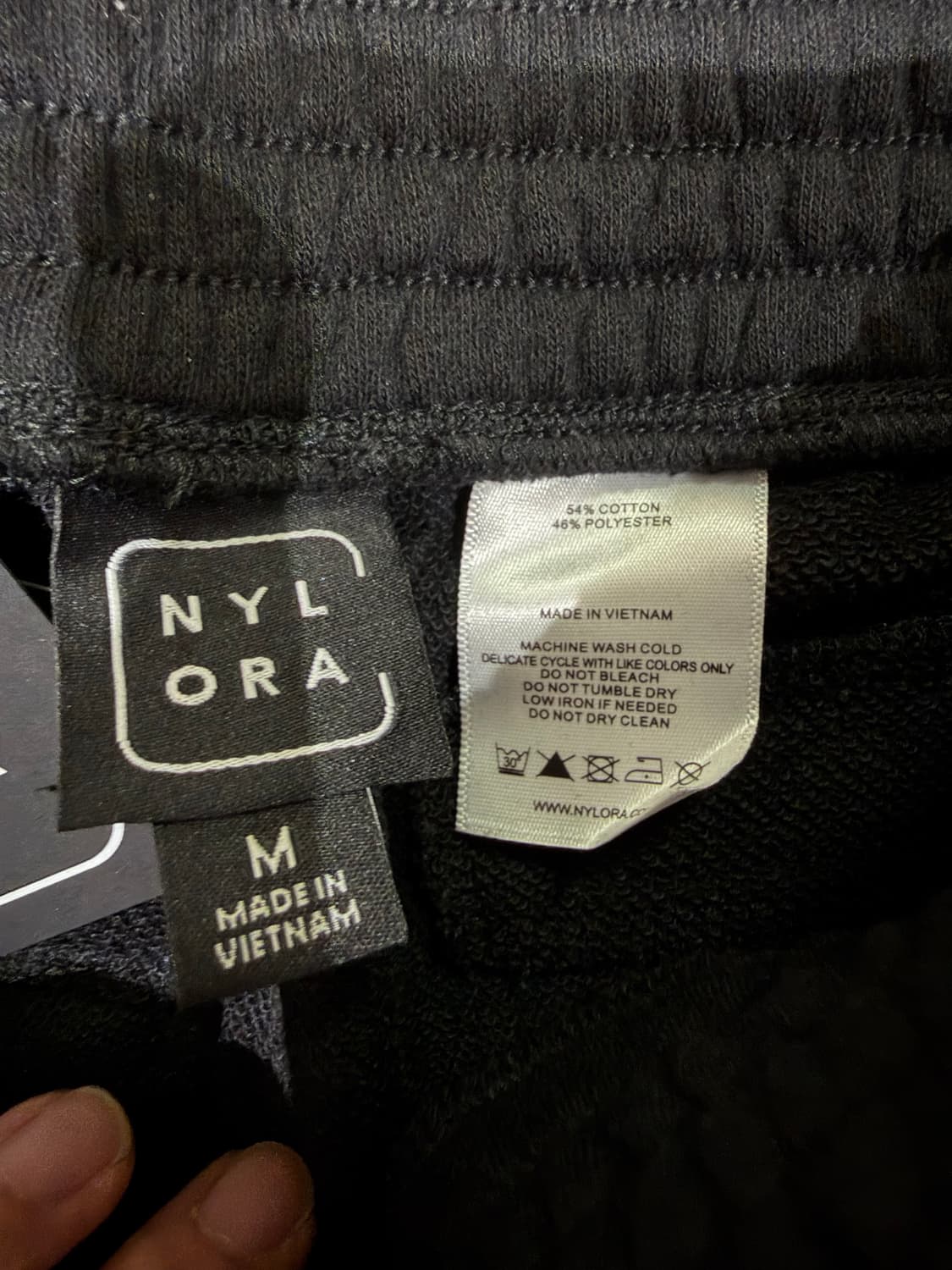 나일로라 와이드 블랙 팬츠 상품이미지9