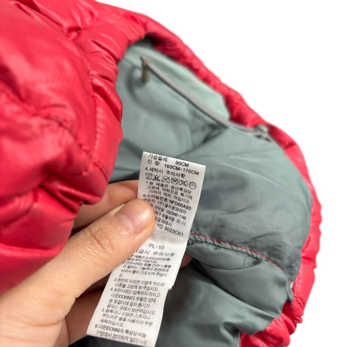 노스페이스700 눕시 우먼 다운패딩 상품이미지7