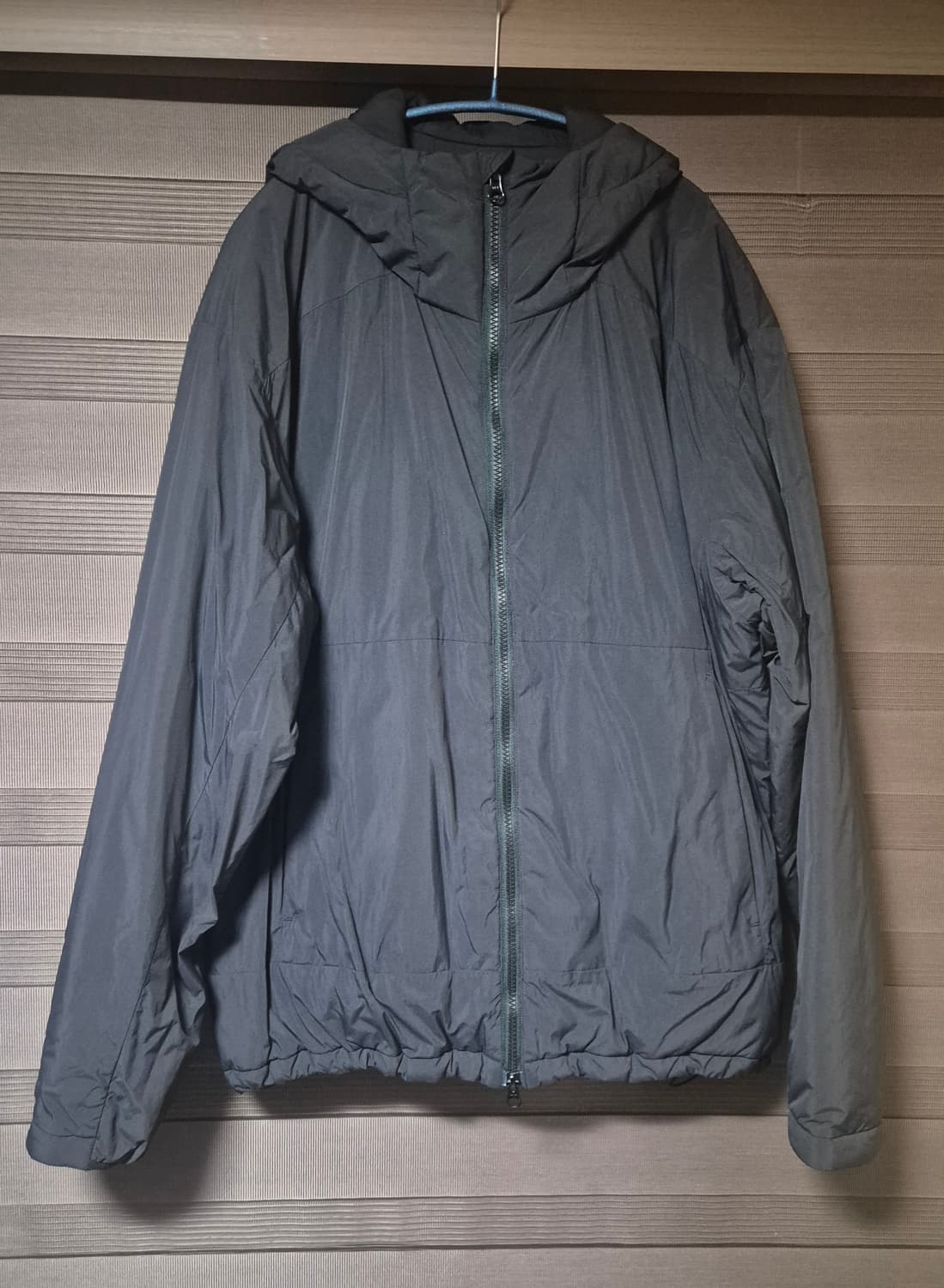 [5]브라운야드 23fw 라이트 후디드 자켓 블랙 상품이미지1