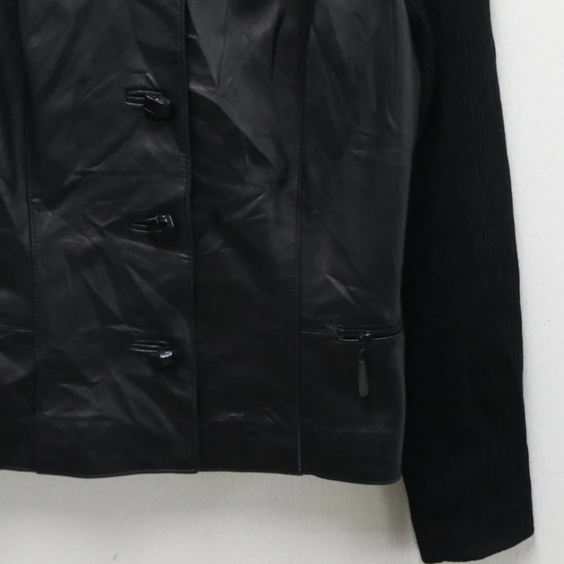 ESCADA 울 혼방 가죽 자켓 59860 상품이미지4