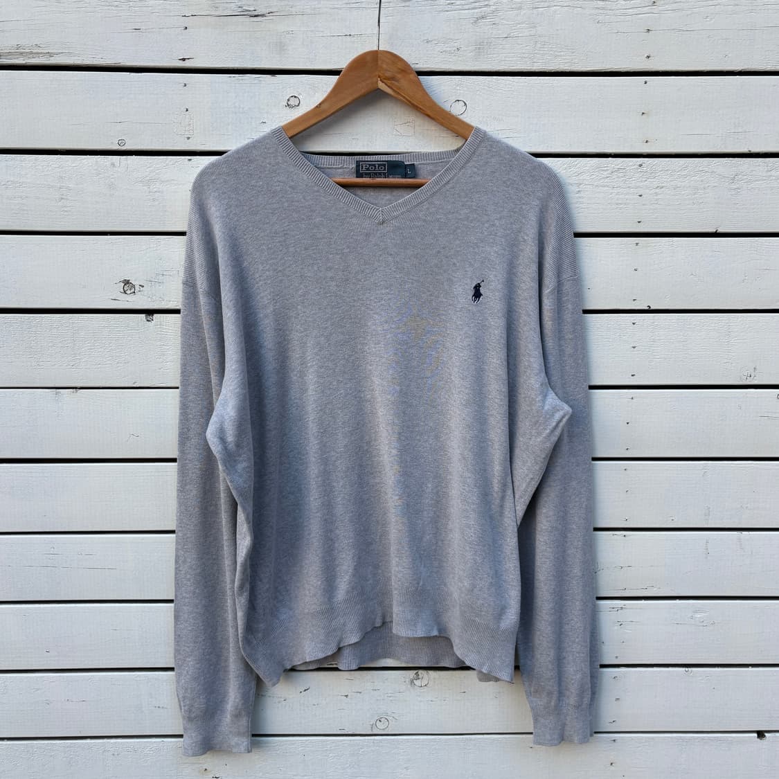 Polo 폴로 브이넥 니트 상품이미지1