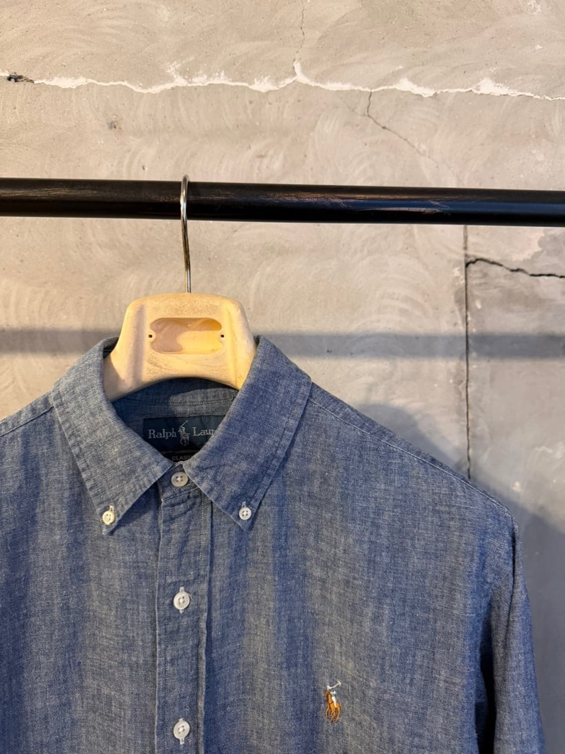 폴로 랄프로렌 샴브레이 셔츠 100 상품이미지4