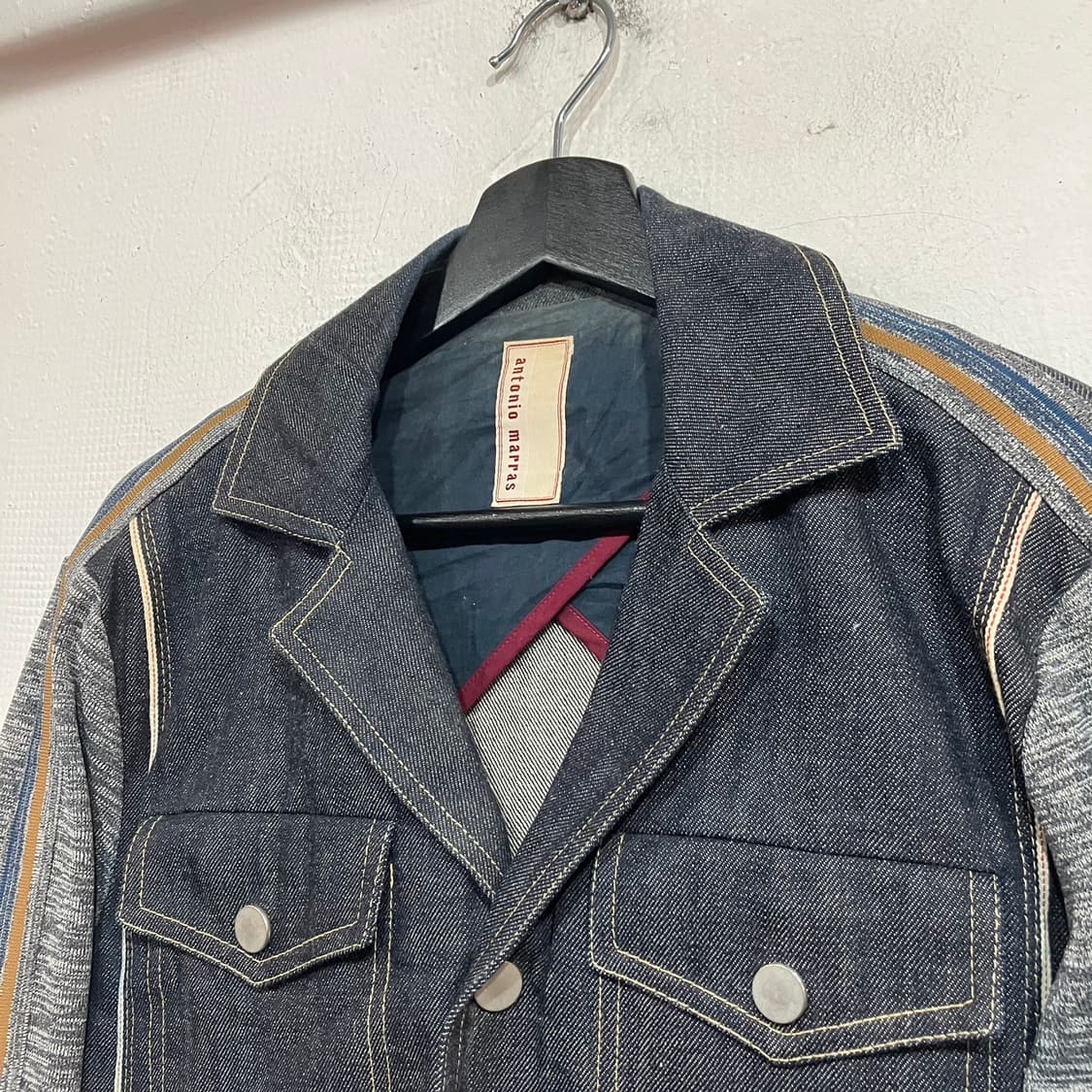 안토니오 마라스 디테일 데님자켓 상품이미지4