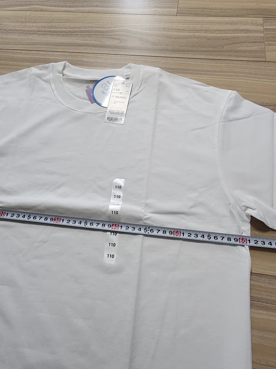 탑텐쿨에어반팔티셔츠화이트색상110 상품이미지6