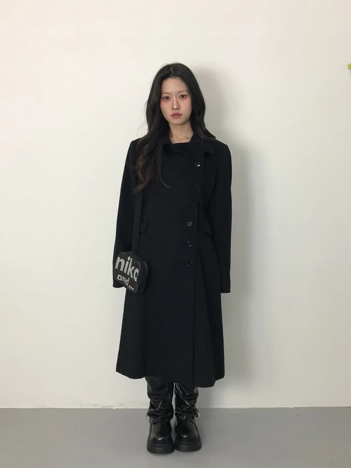 MEMORY Wool Blend Long Coat 상품이미지1