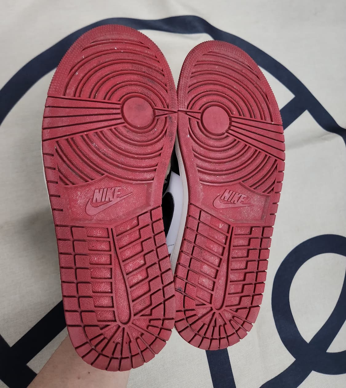 나이키 에어조던1. 250mm. 로우운동화 상품이미지6