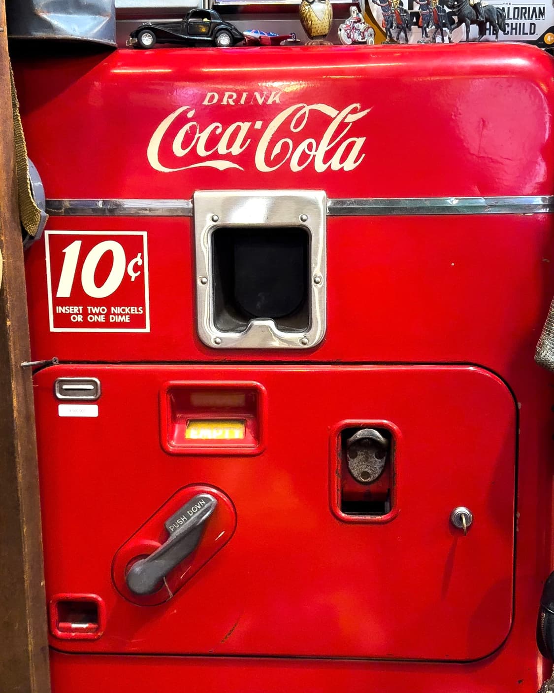 빈티지 소품 1950년 초기 코카콜라 VMC33 자판기 상품이미지1