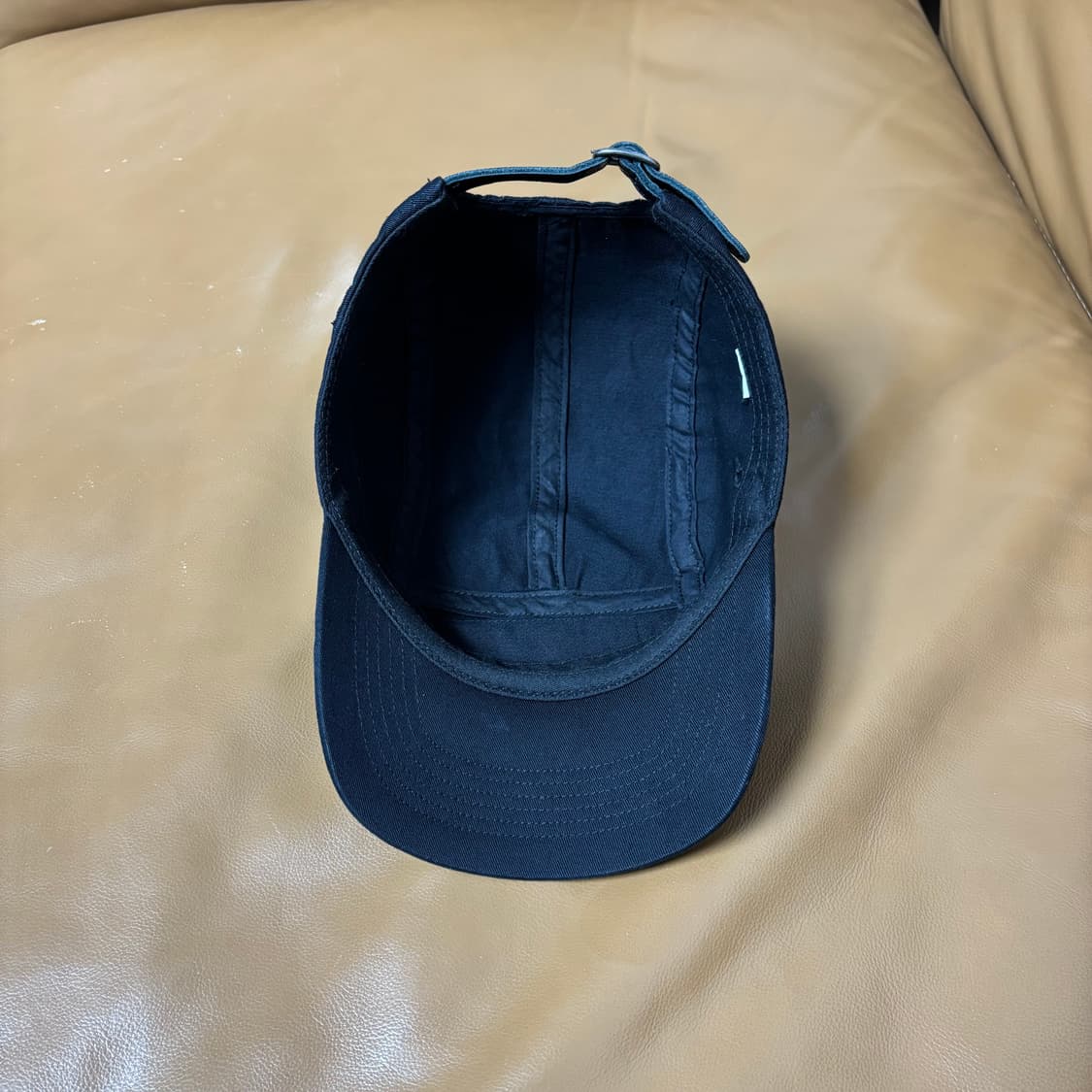 슈프림 캠프캡 모자 박스로고 레이저드 블랙 상품이미지6