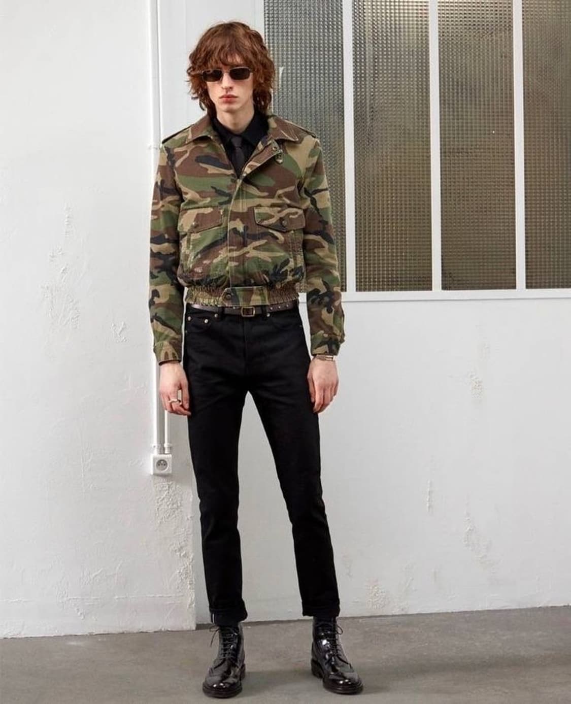 Saint Laurent 19aw aviator camo jacket S 상품이미지1