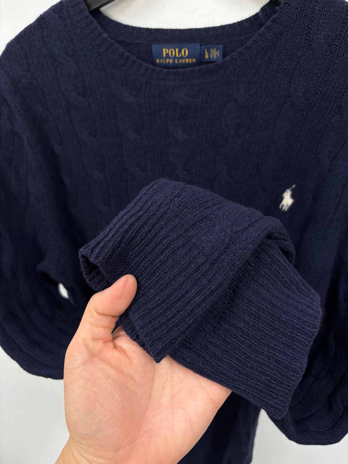 폴로랄프로렌 케이블 우먼 니트   상품이미지4