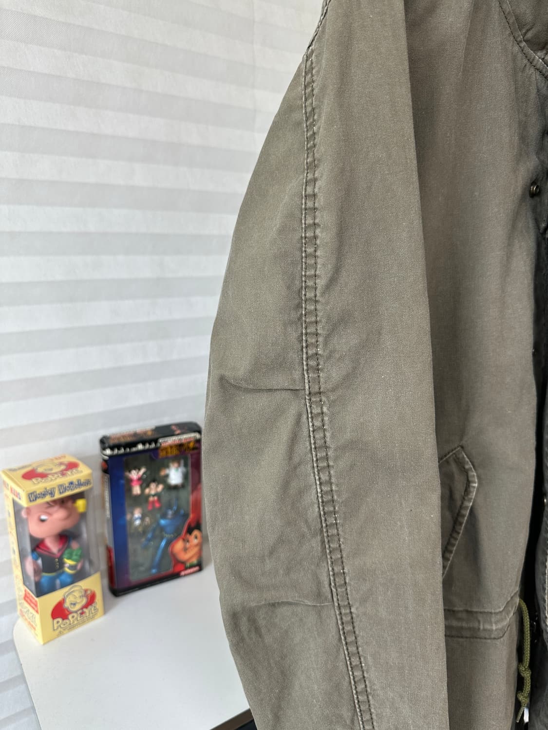 BEAMS Olive Fishtail Military Parka 상품이미지3