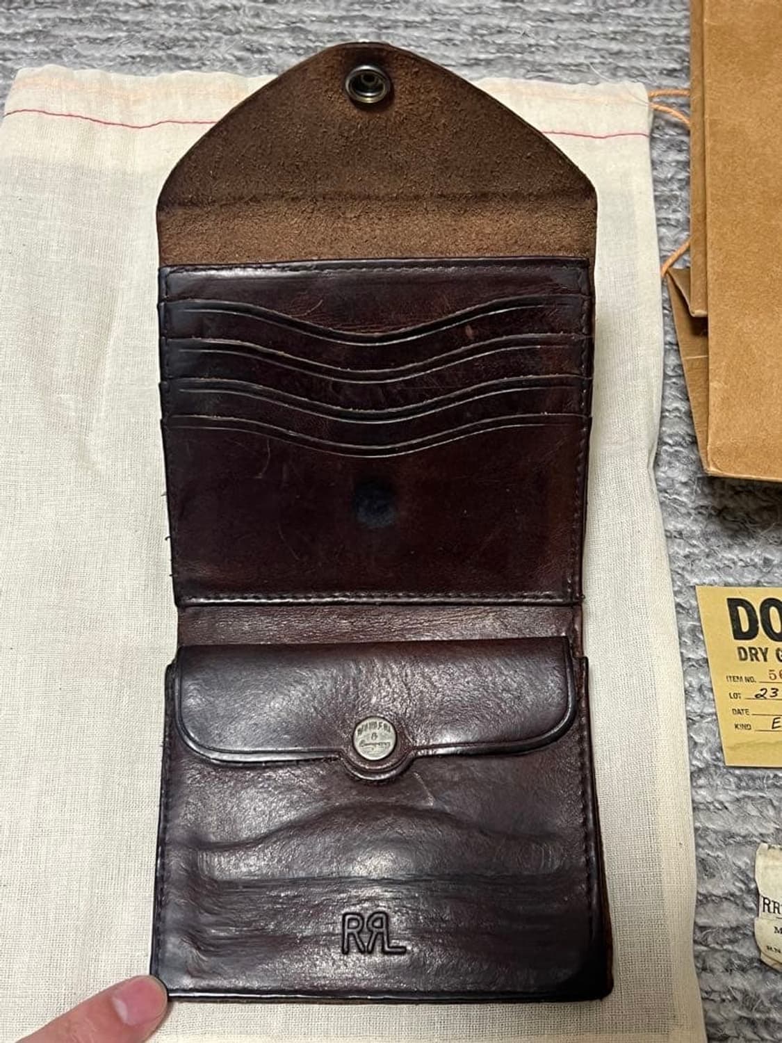 더블알엘 rrl 콘초 월렛 지갑 상품이미지6