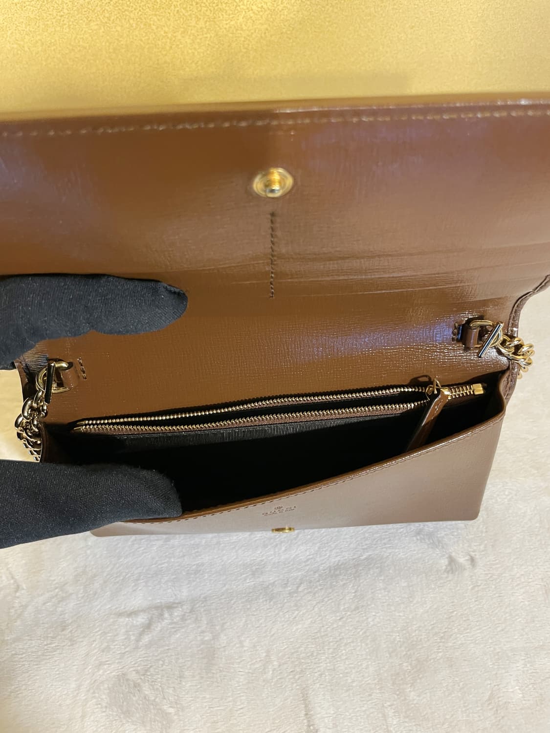 구찌 홀스빗 1955 체인 미니 지갑 크로스백 상품이미지4