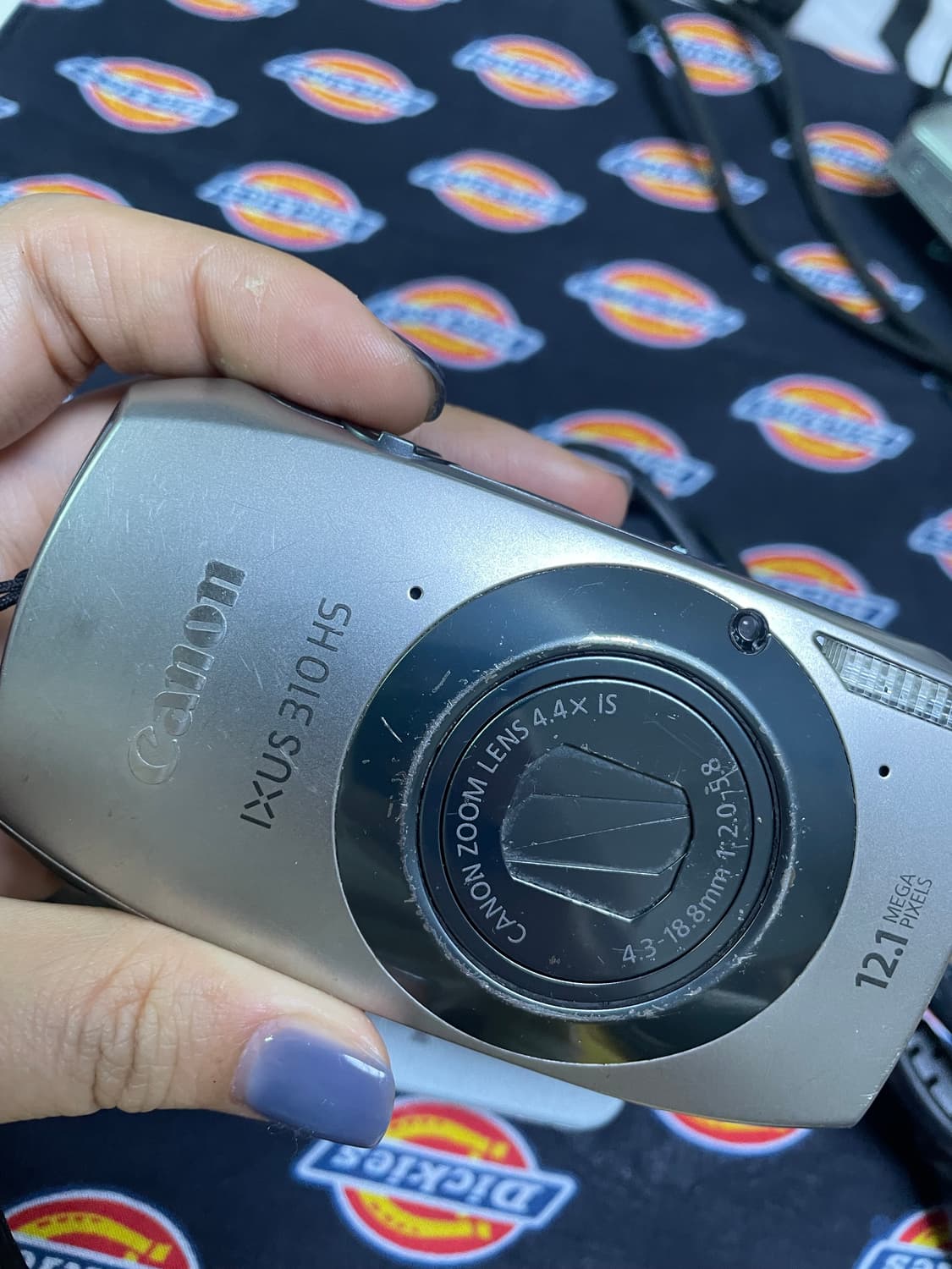 빈티지디카 캐논 익서스 310 디카 실버 (액정 점)  상품이미지1