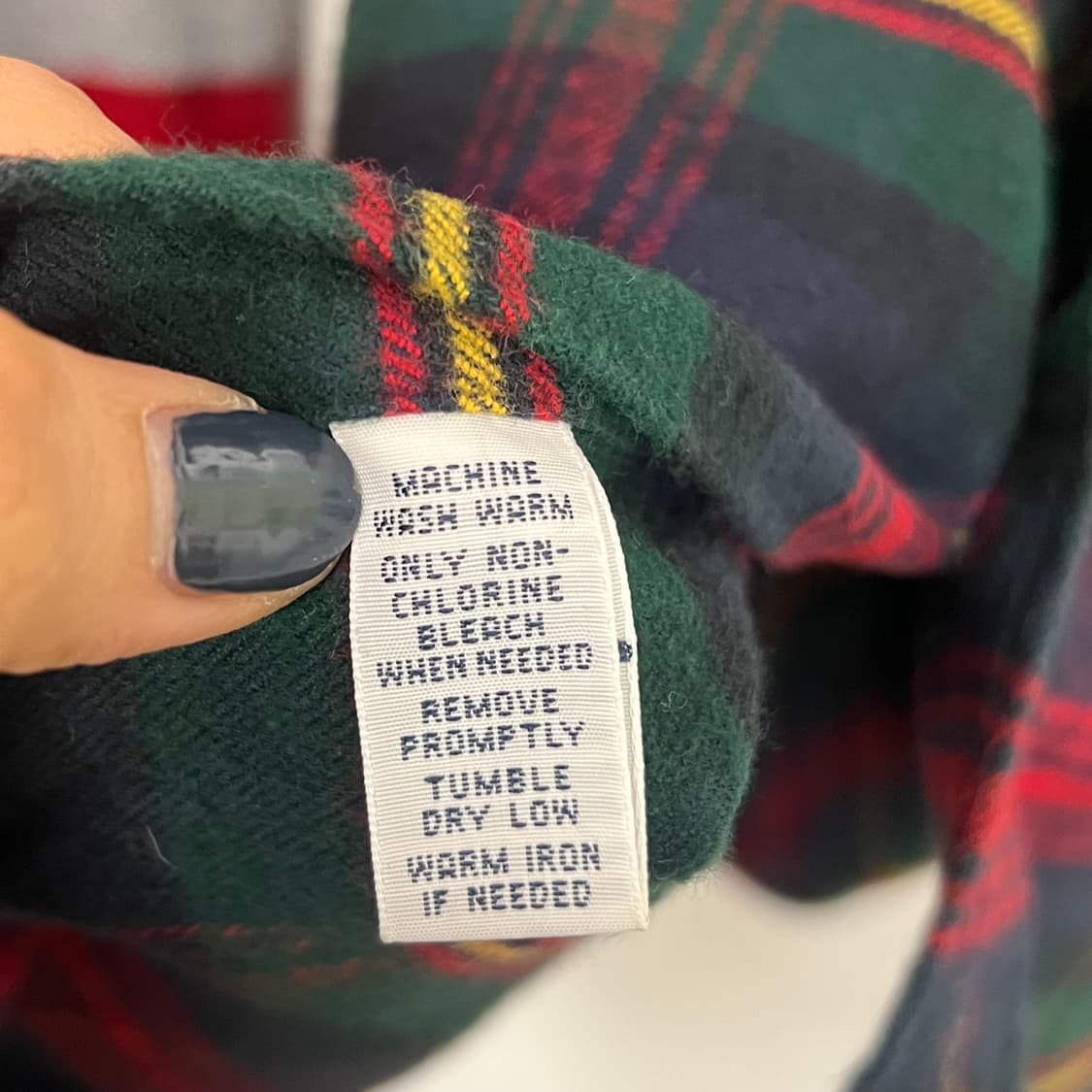 폴로 플란넬 체크 셔츠 상품이미지4