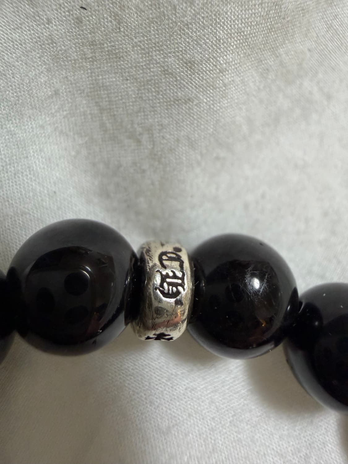 [L] 크롬하츠 하트 비즈 인보 원본 상품이미지4