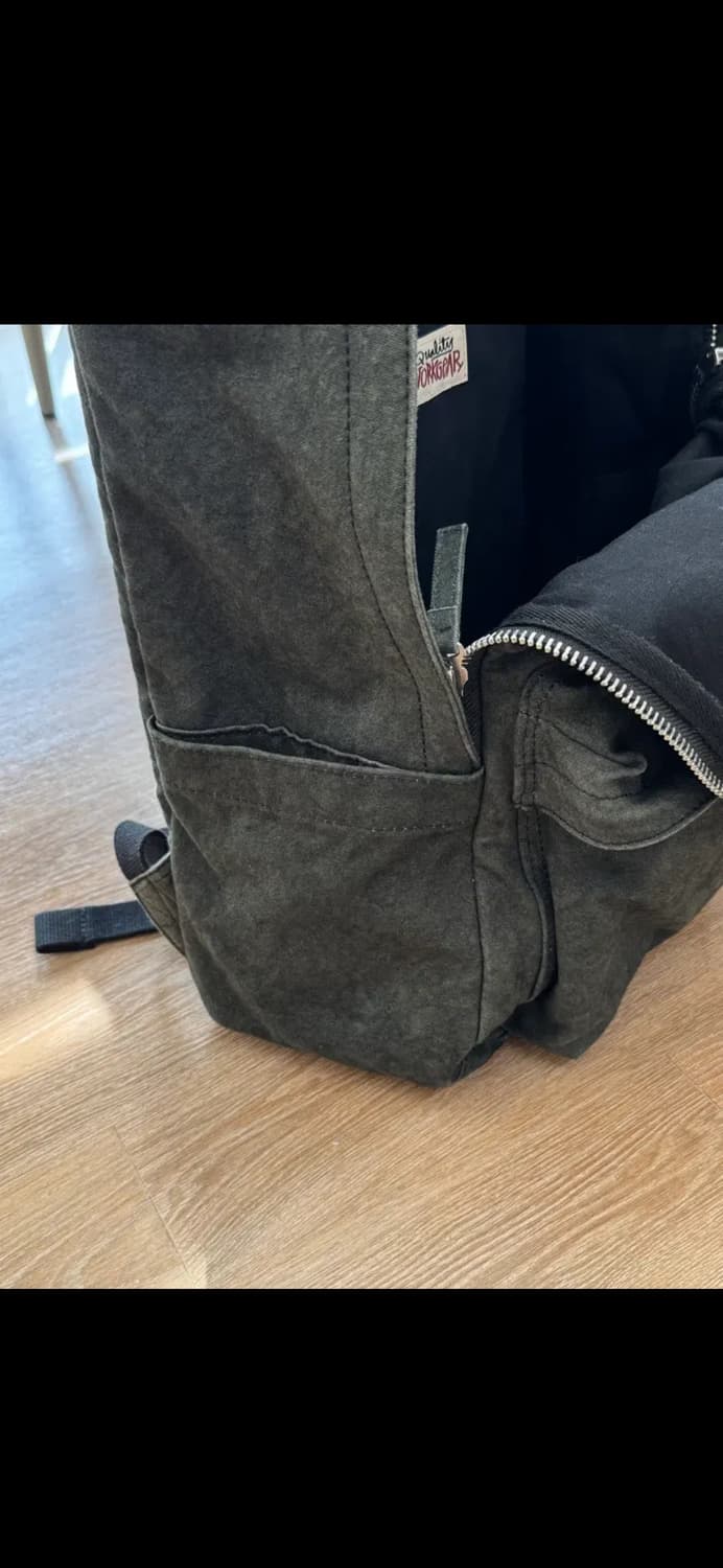 쿨거시 미포 11만) 스투시 캔버스 백팩 워시드 블랙 상품이미지8