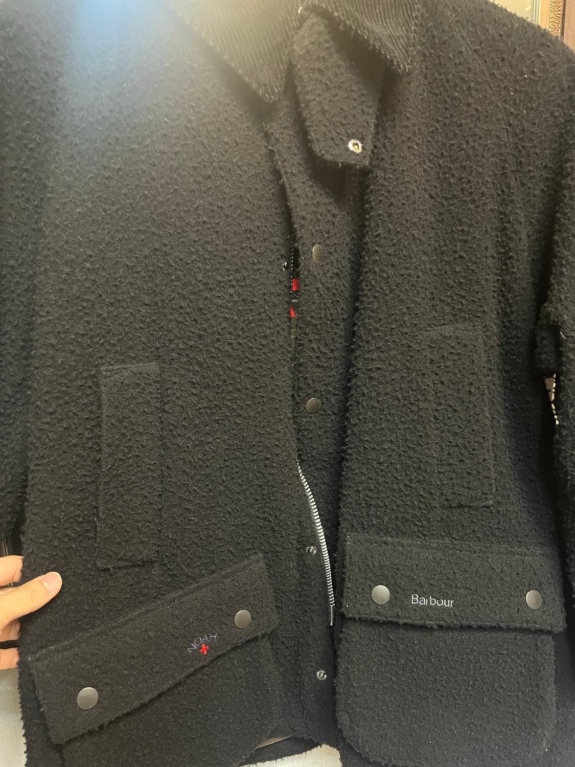 바버 노아 비데일 카센티노 울 xl 상품이미지4