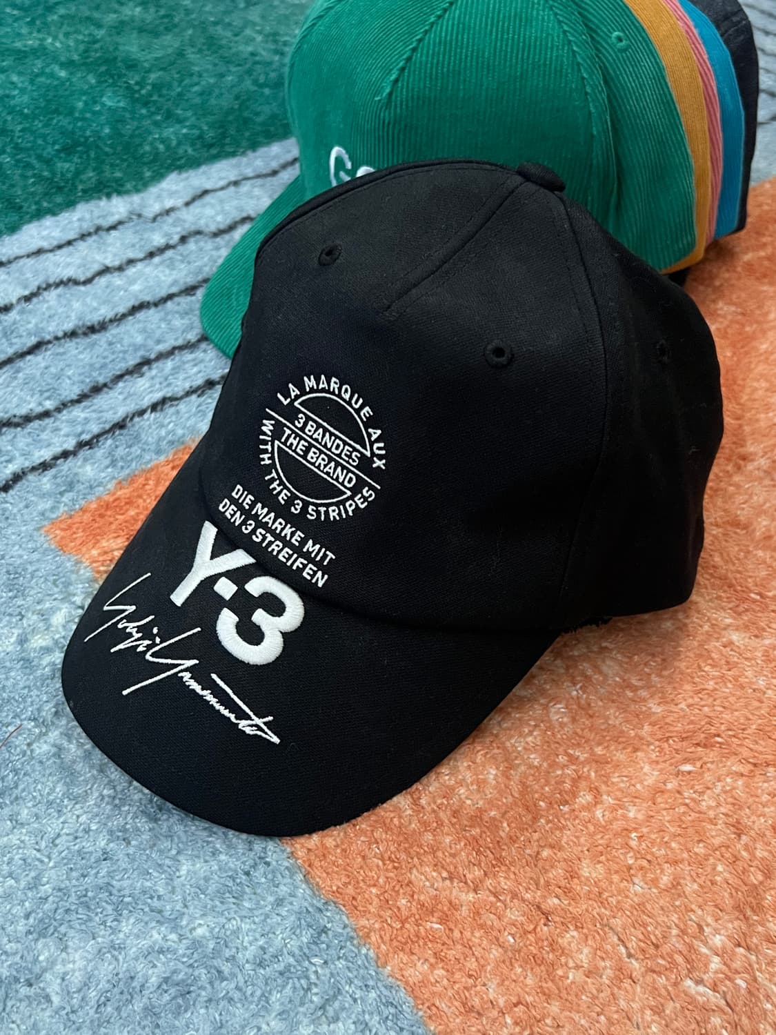 Y-3 요지야마모토 타이포 캡 상품이미지1