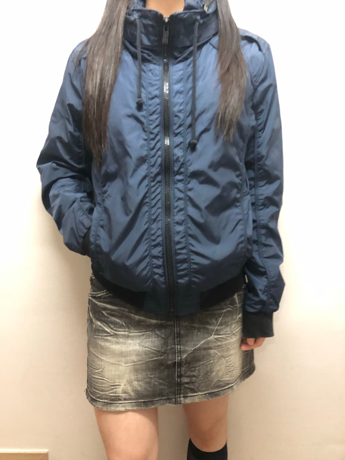 빈티지 펑크 네이비 자켓 상품이미지6