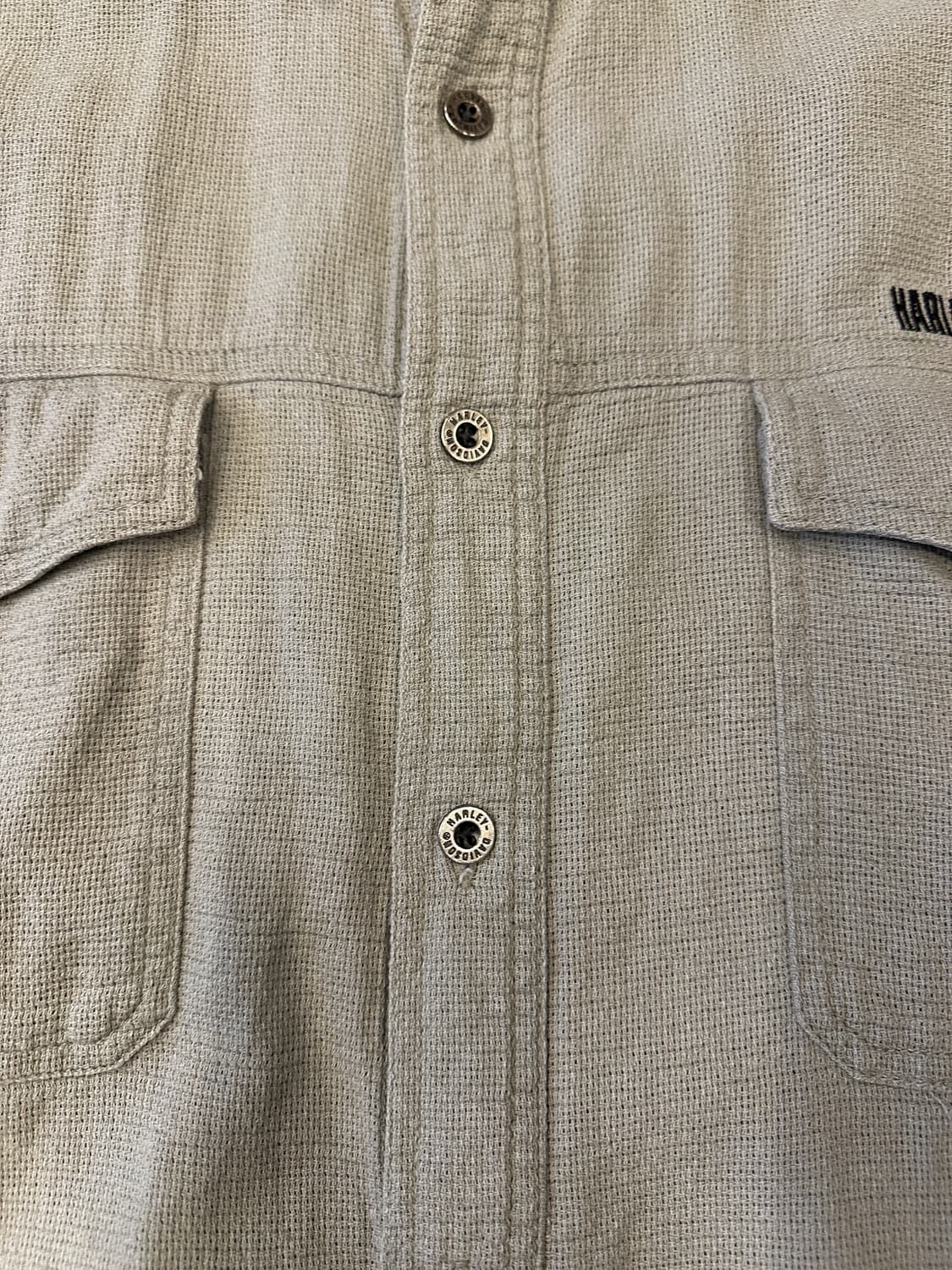 00s Harley Davidson 할리 데이비슨 반팔 셔츠 XXL 상품이미지4