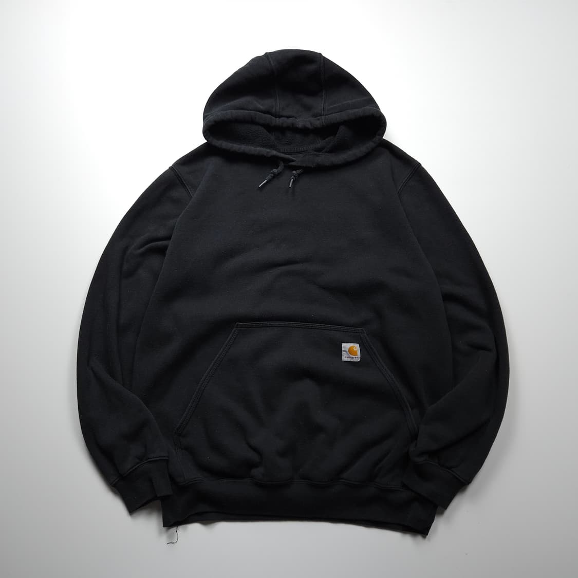 칼하트 오리지날 박시핏 블랙 후드 티셔츠 (L) 상품이미지1