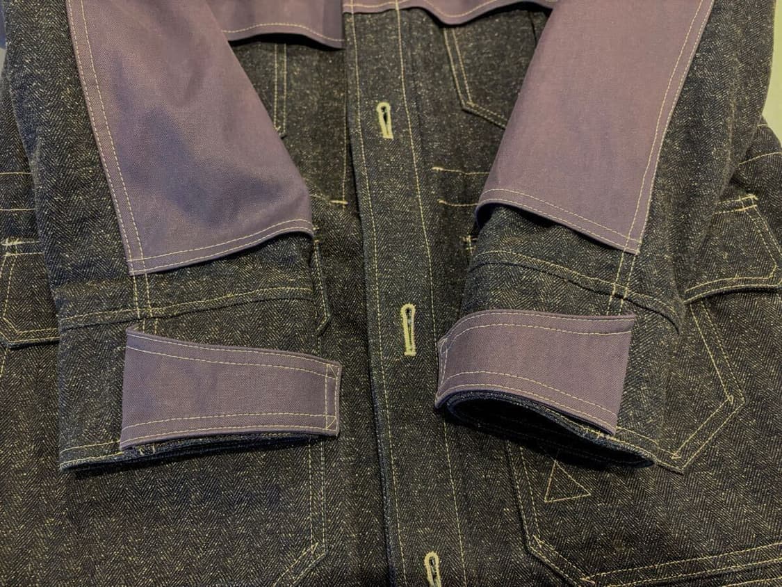 [L] 콜림보 캔버스백 더블매키노 헌팅자켓 상품이미지10