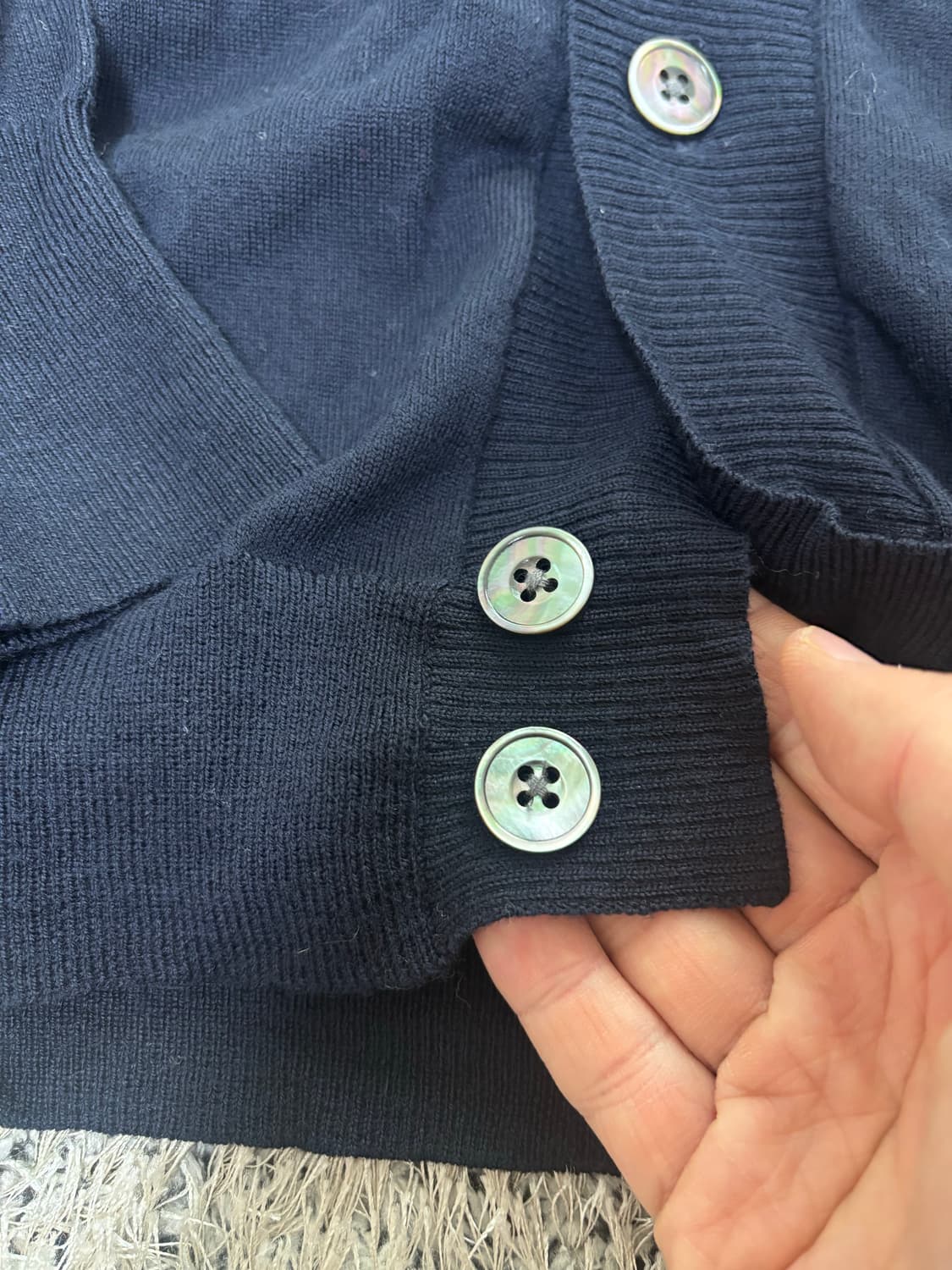 일본판 J.PRESS 울 가디건 사이즈 105 상품이미지4