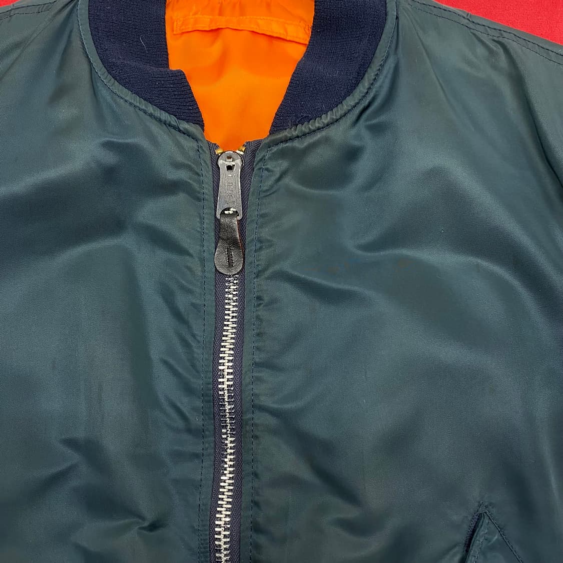 알파인더스트리 ma-1 항공점퍼 L  상품이미지7