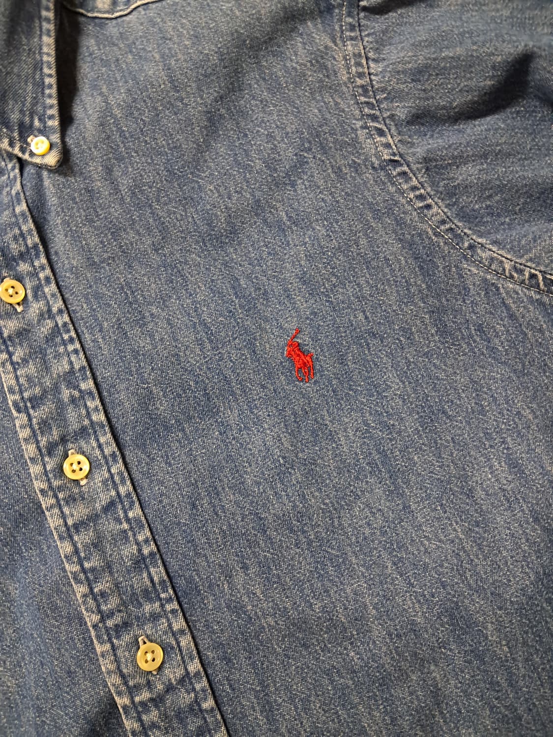 폴로90 데님셔츠 상품이미지4