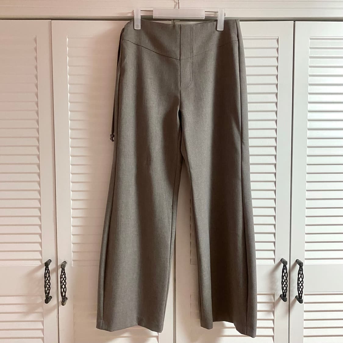 m.o.k 그레이 슬랙스 상품이미지3