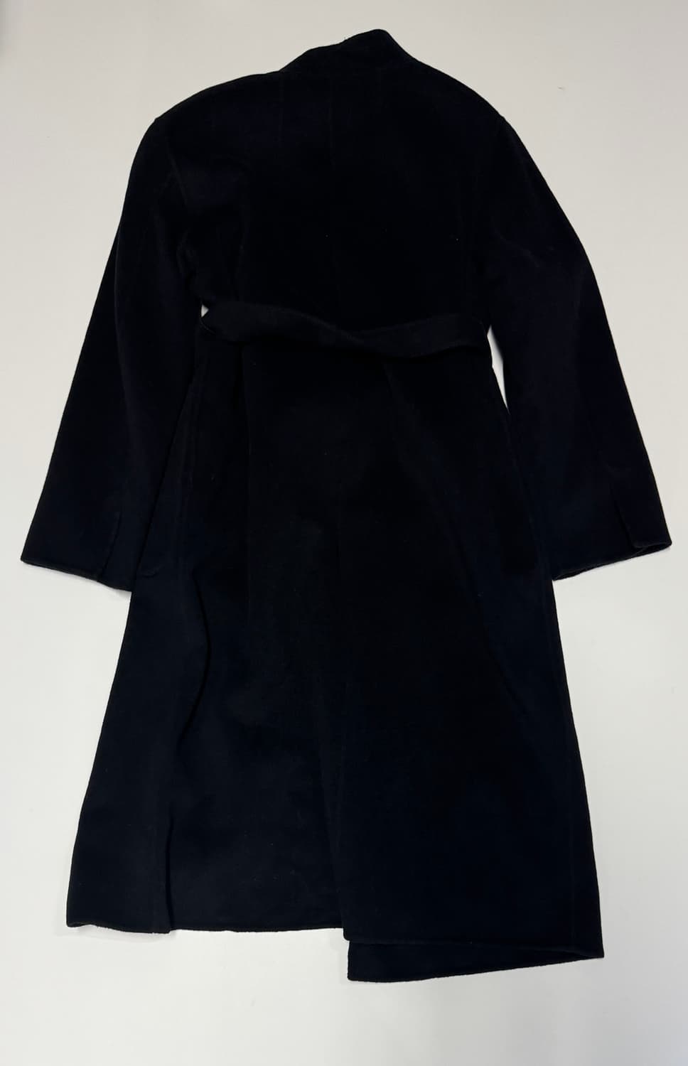 여성 김서룡 캐시미어 혼용 벨티드 미니멀 코트 상품이미지2