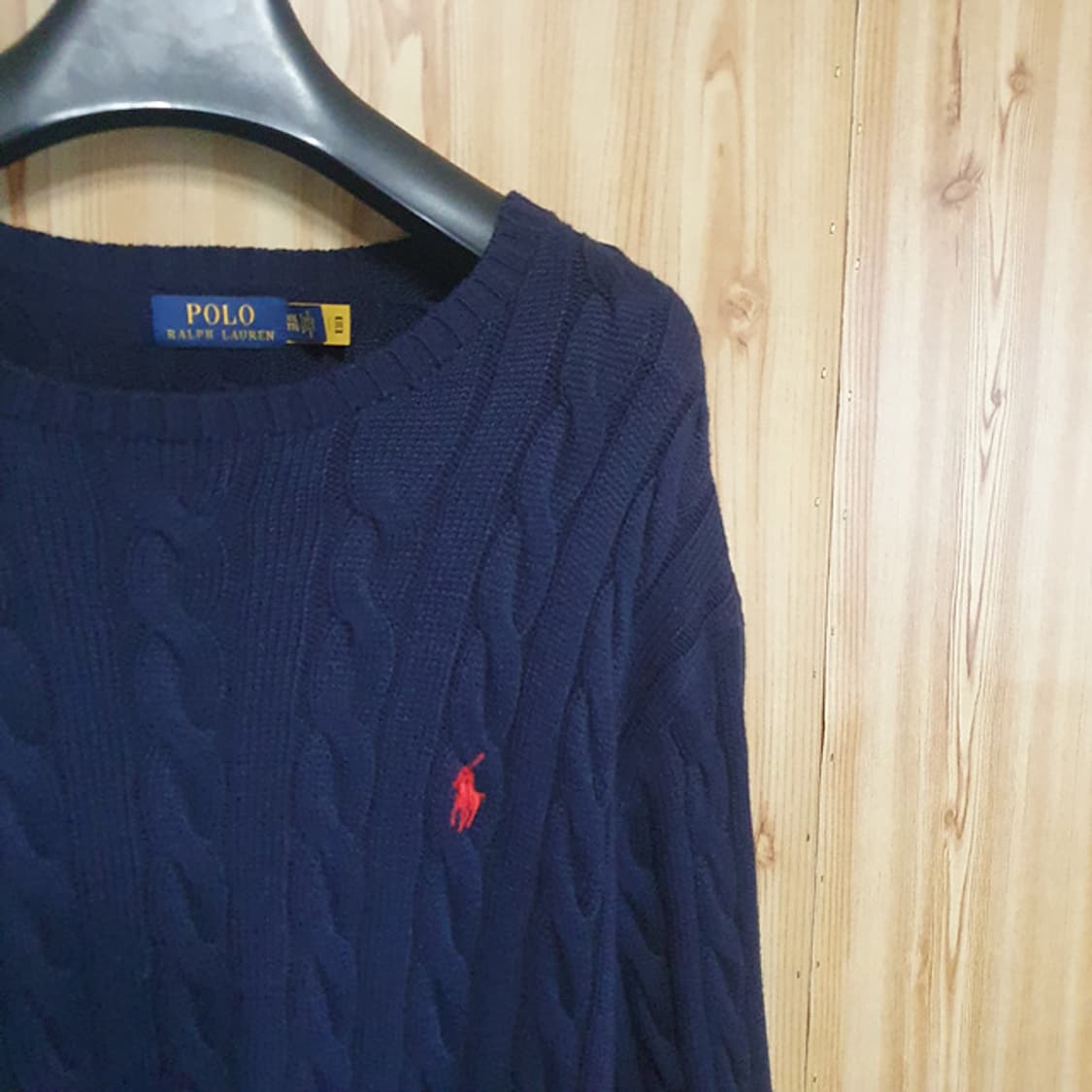 폴로 랄프로렌 케이블 니트 xxl 상품이미지2