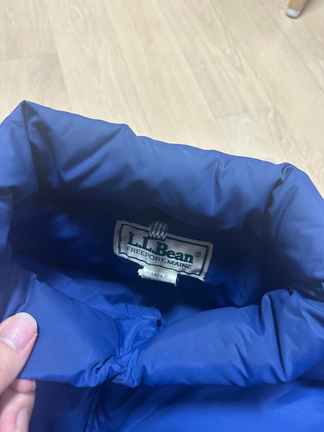 80s 엘엘빈 패딩베스트 llbean XL사이즈 상품이미지4