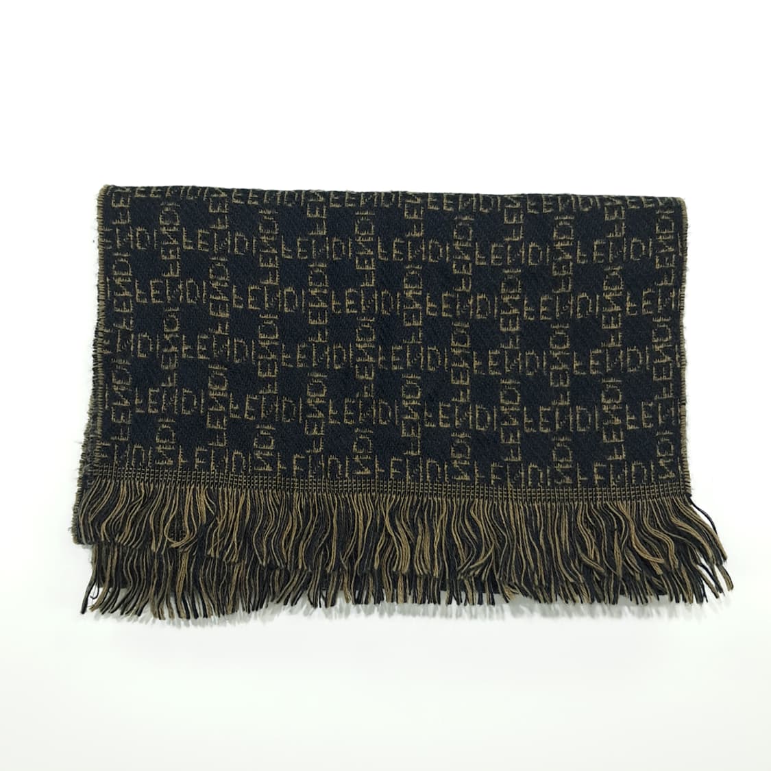 MX270 펜디 클래식 FF 패턴 울 목도리 머플러 상품이미지6