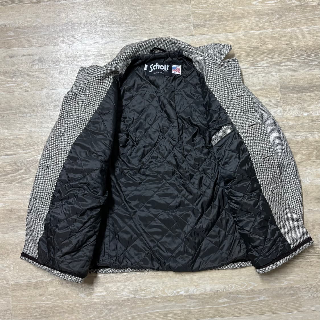 Schott USA Wool Single Pea Coat 상품이미지3