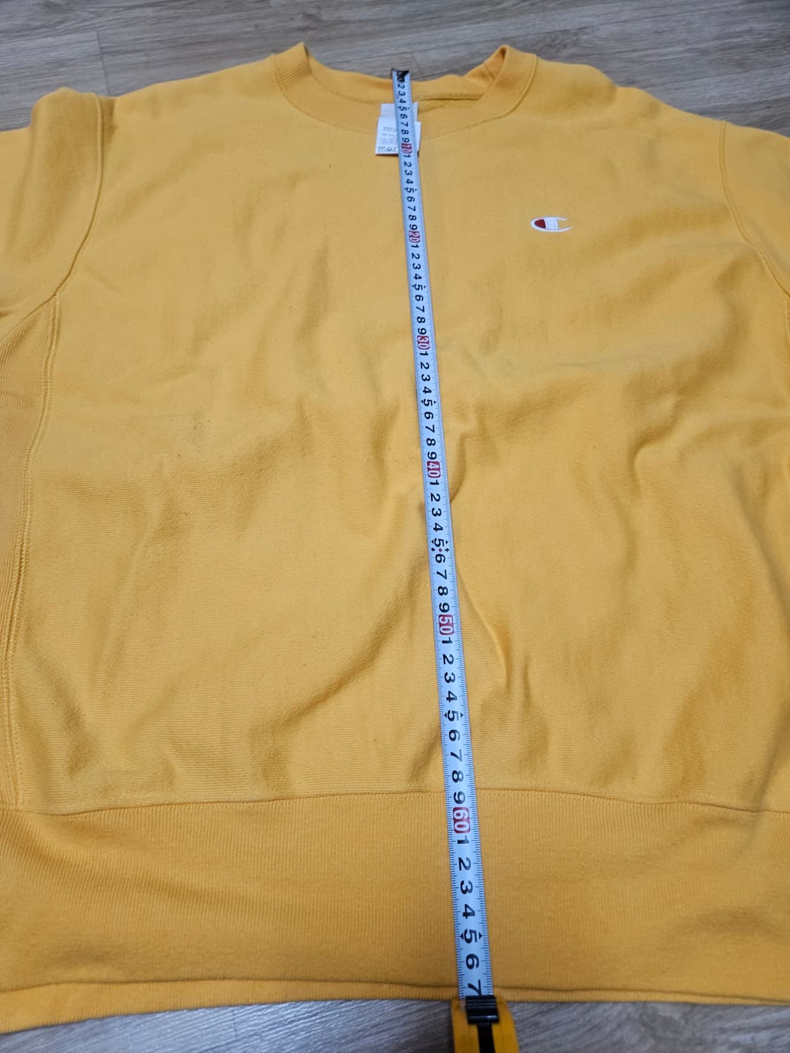 (M)챔피언 리버스위브 머스타드 스웻셔츠 상품이미지3