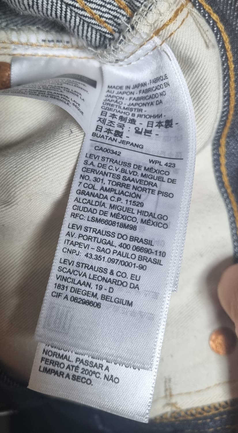 [MIJ / 1회 착용] 리바이스 LVC 47501(W32 L32)  상품이미지2