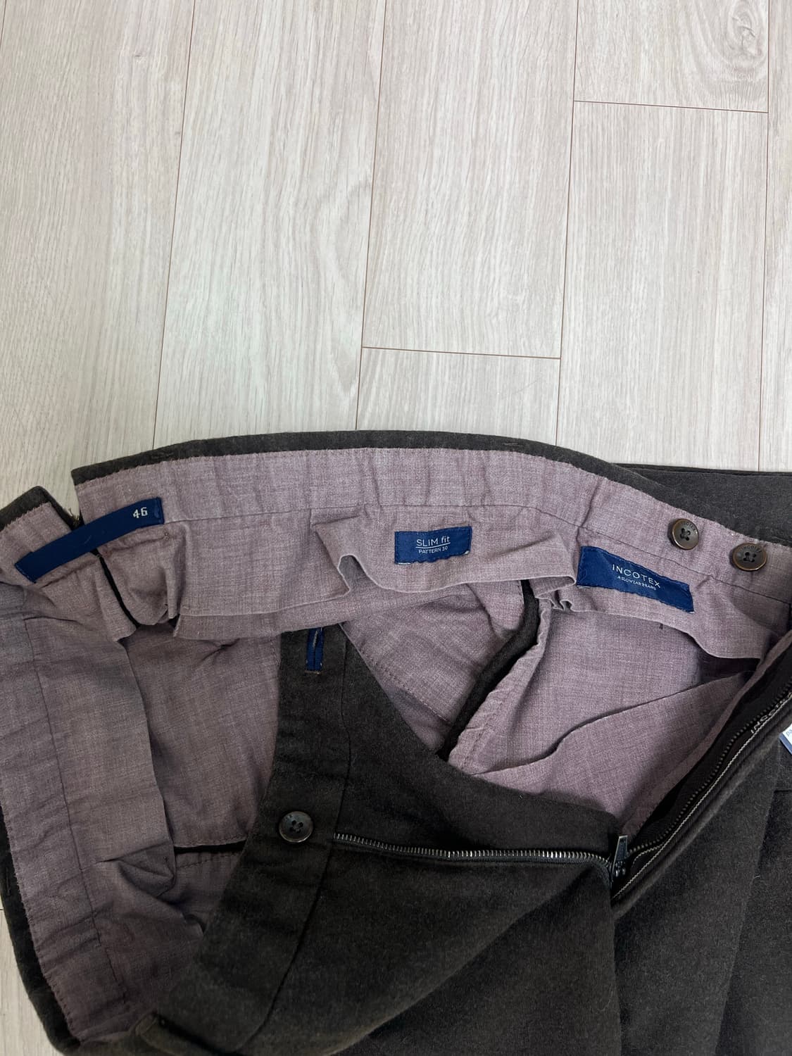 인코텍스 / 울 다잉 팬츠 / 46 상품이미지6