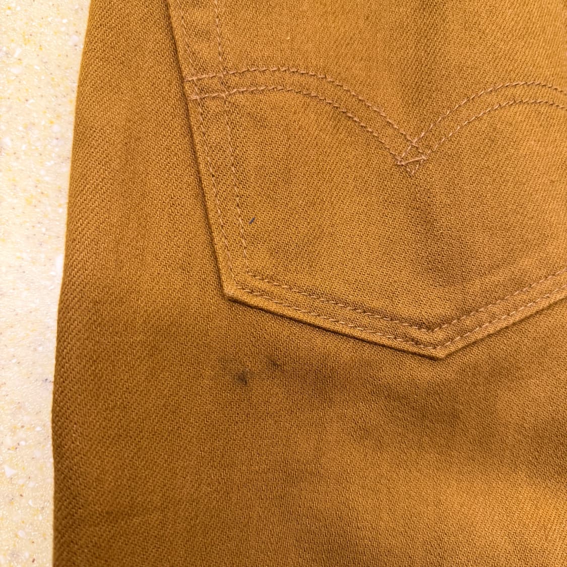 리바이스 511 데님 팬츠 5포켓 화이트 탭 슬림 스트레이트핏 머스타드 상품이미지8