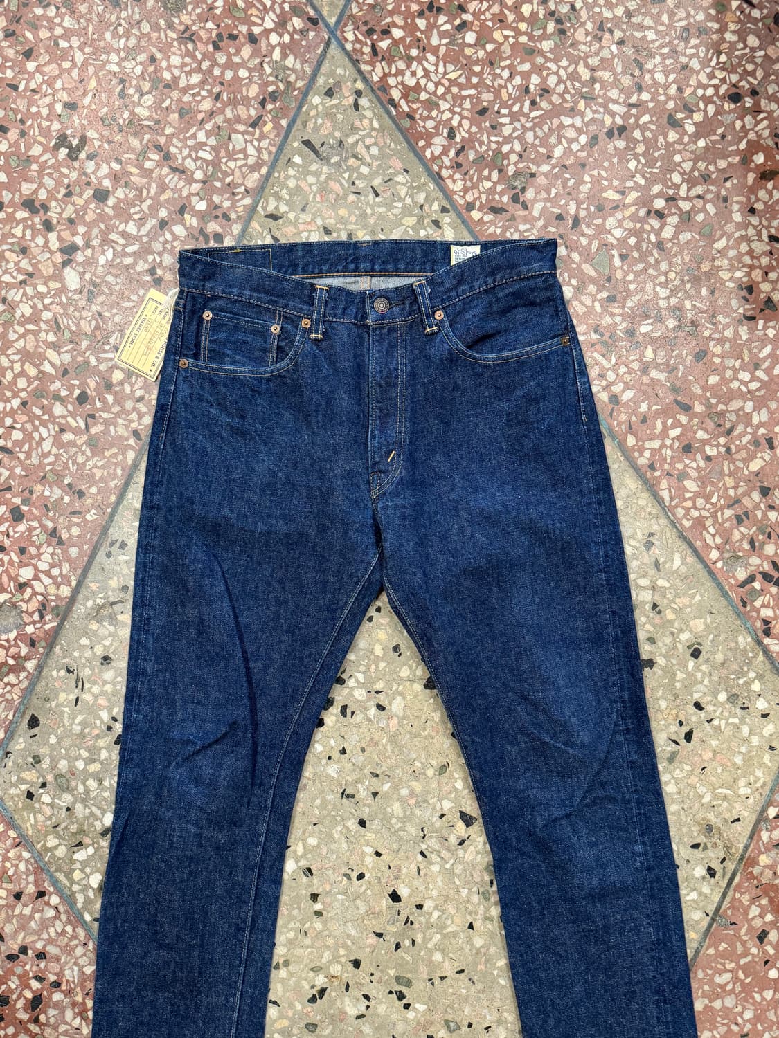 오어슬로우 107 슬림 스트레이트 데님 (32) 상품이미지4