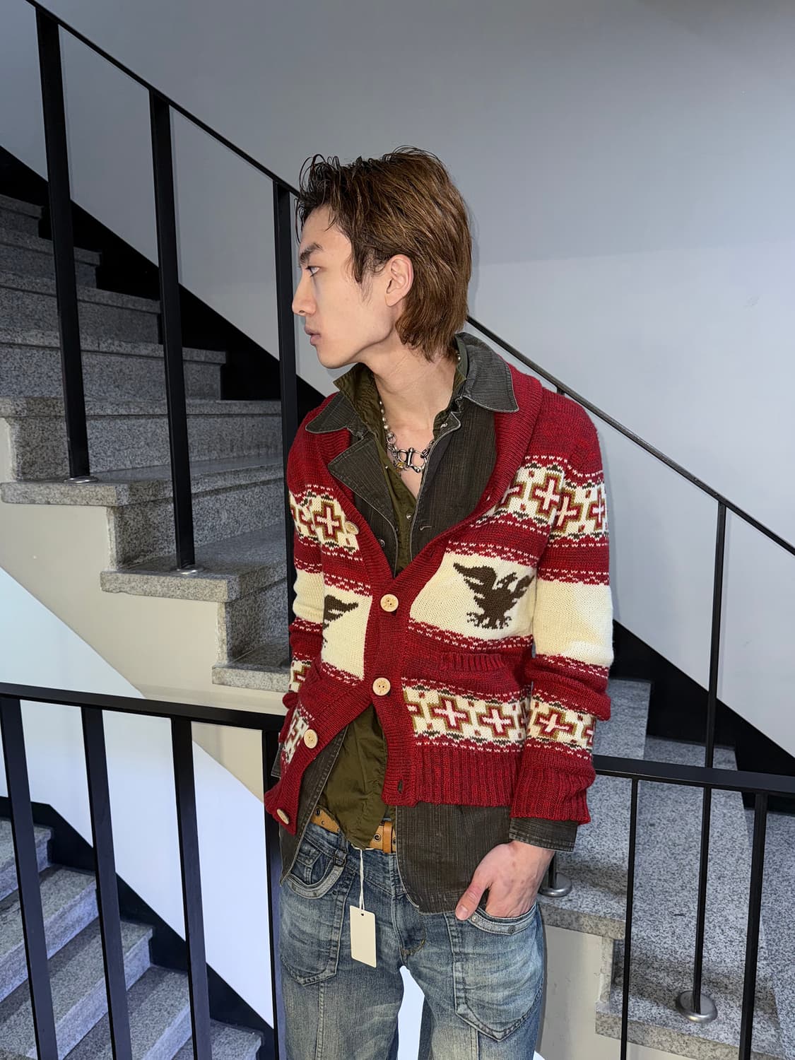 cowichan sweater cardigan 상품이미지1