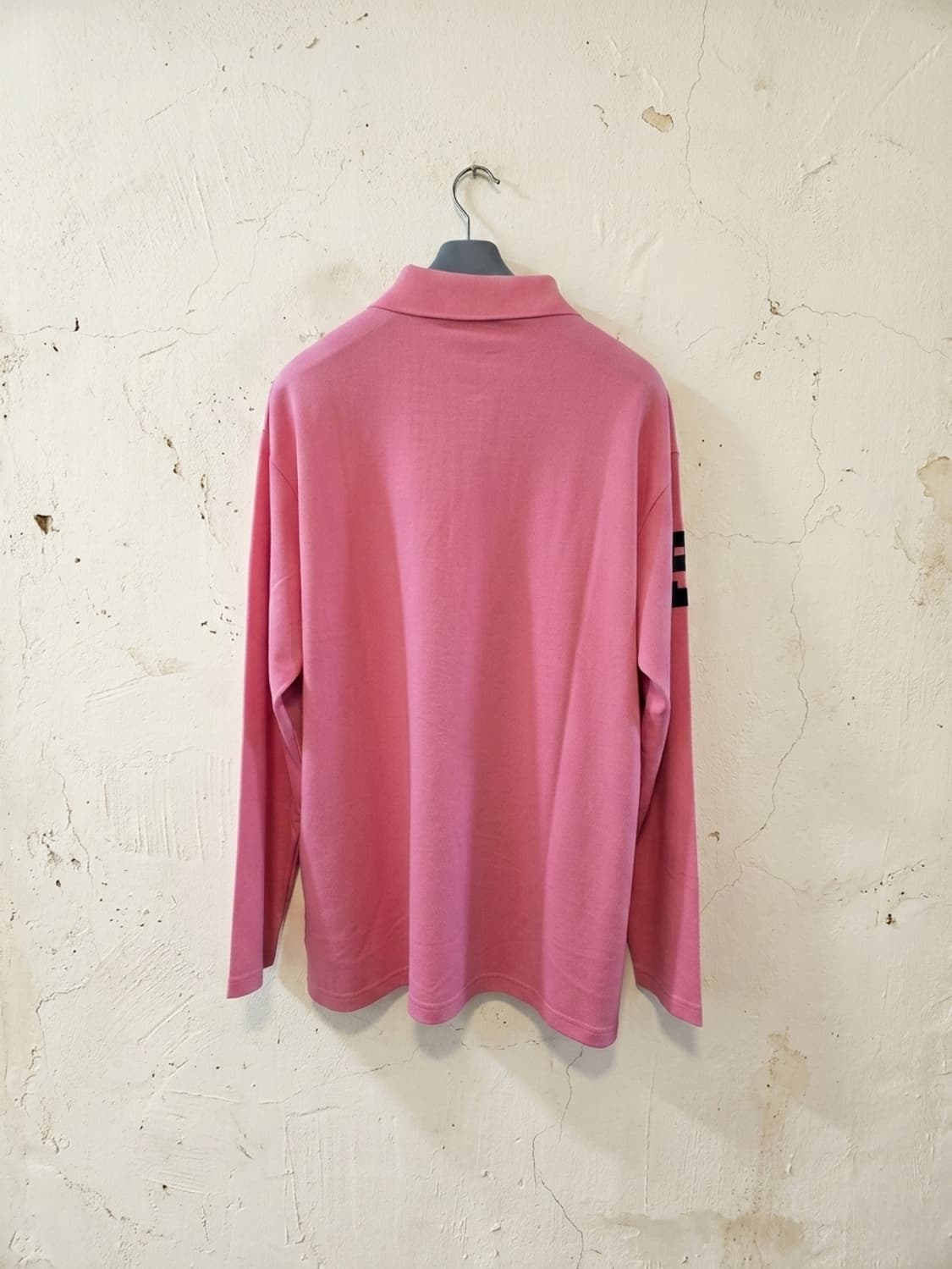 폴로 랄프로렌 핑크 빅포니 긴팔 카라티 XXL 상품이미지2