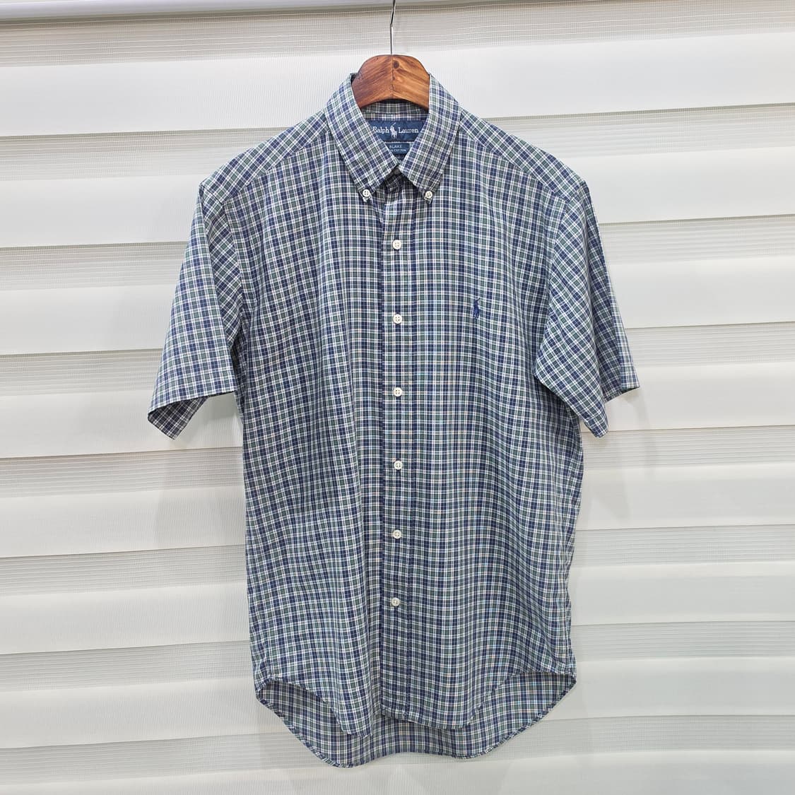 랄프로렌 반팔 체크셔츠- S 상품이미지1