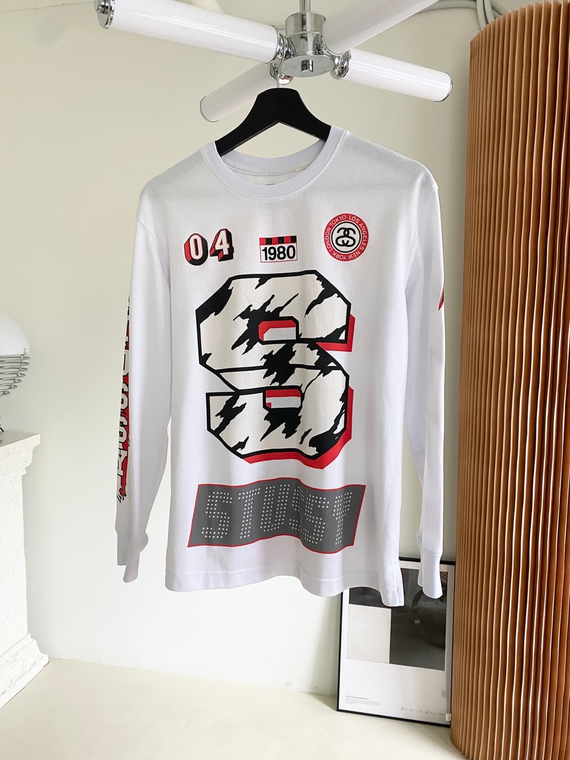 스투시 멀티 그래픽 8볼 매쉬 롱슬리브 상품이미지5