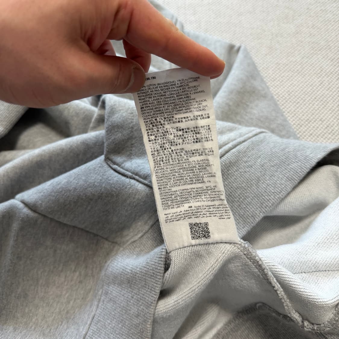 아미 스몰 하트 로고 후드티 상품이미지4