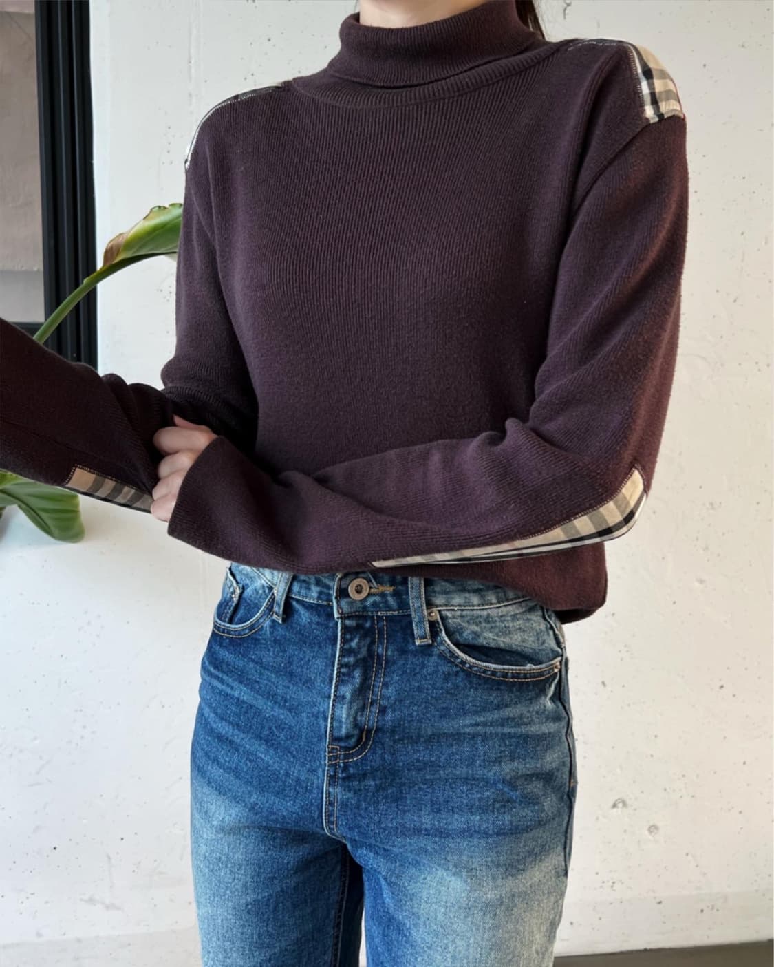 버버리 패치워크 니트 상품이미지8