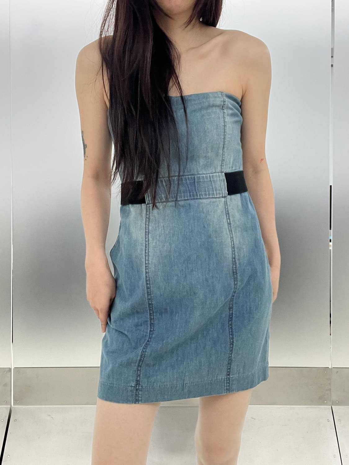 Diesel denim dress 상품이미지1